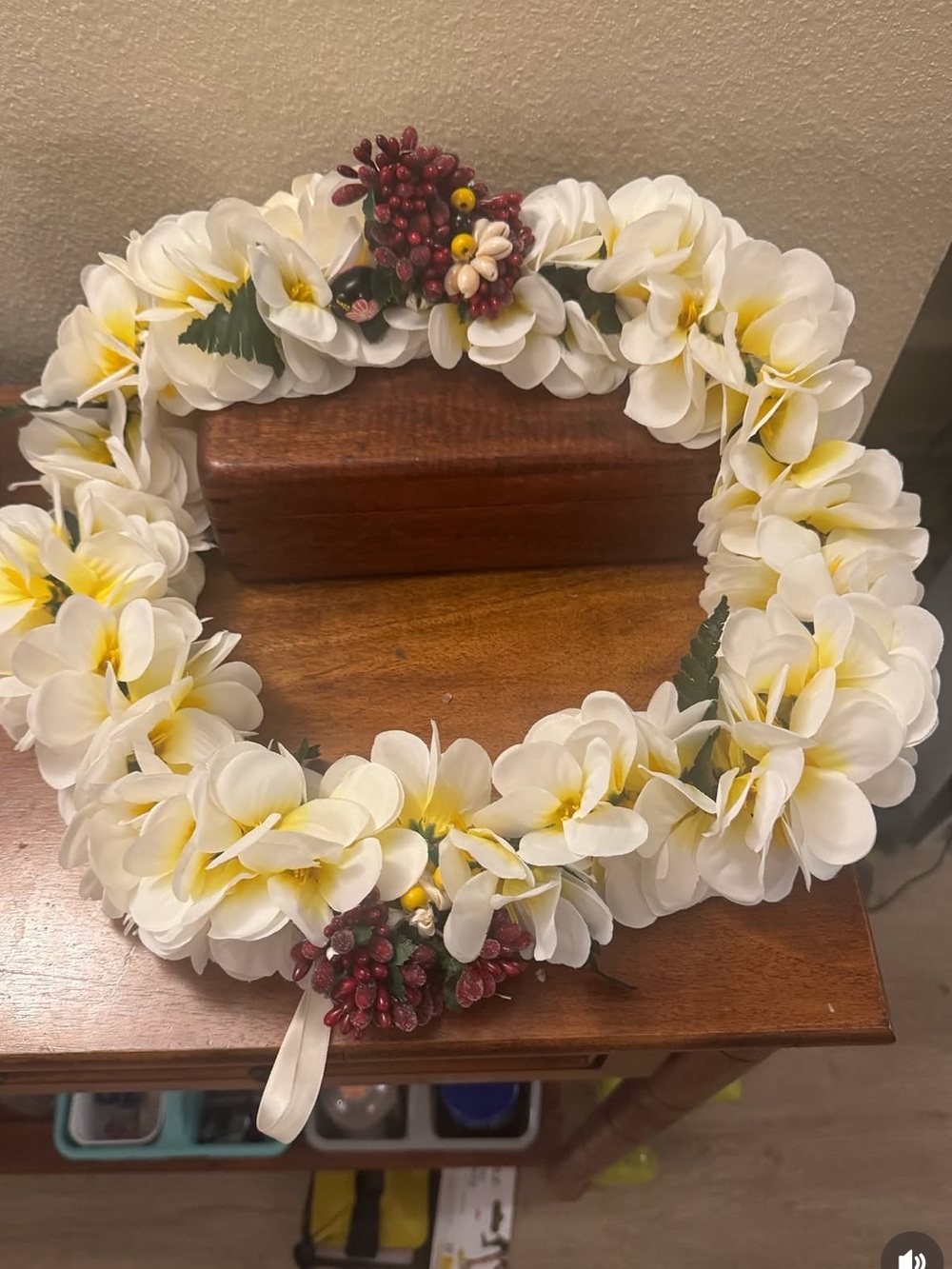 Handcrafted forever lei unique design